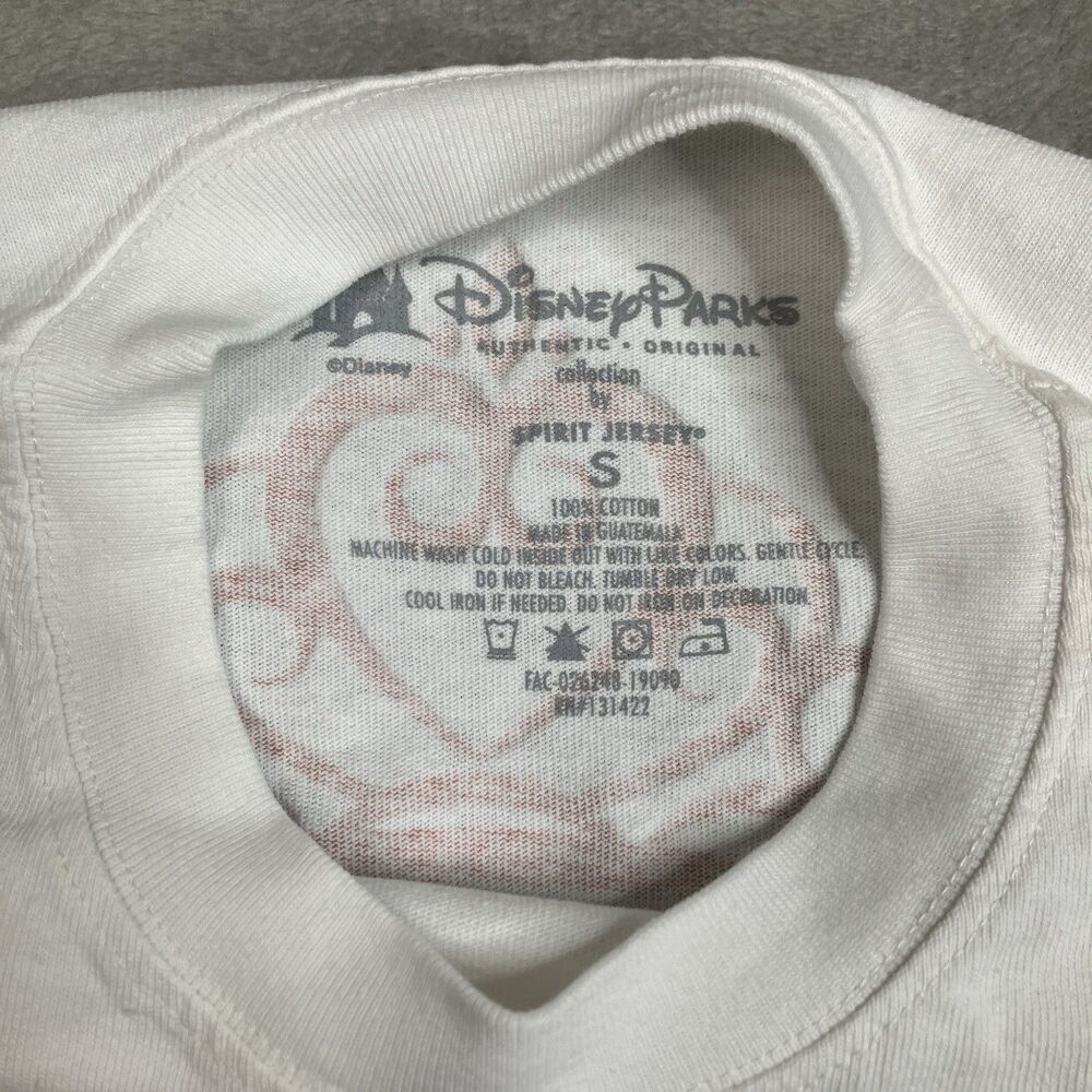 Disney Parks Spirit Jersey Bibbidi Bobbidi Boutique Womens S White Cinderella - Picture 11 of 15